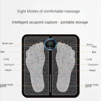 Elektrische Fußmassage Matte Fußmuskel Bein Formierung Pad für Fußentspannung und Erleichterung