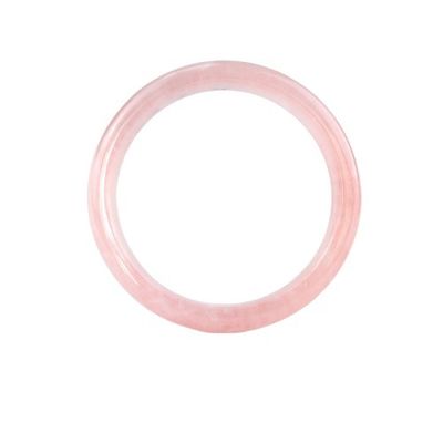Polierte Technik Große Größe Edelstein Frauen Jade Liebe Armbänder Armbänder mit Rose Quarz Armbänder Zauber