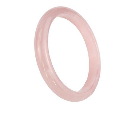 Polierte Technik Große Größe Edelstein Frauen Jade Liebe Armbänder Armbänder mit Rose Quarz Armbänder Zauber