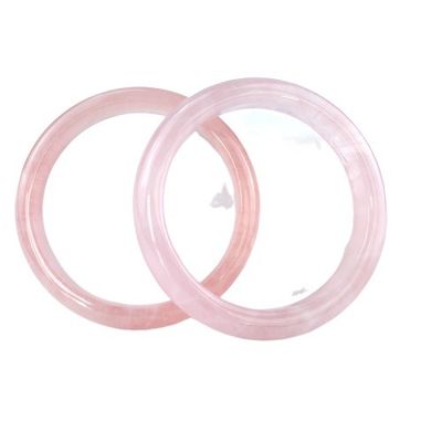 Customized Logo Availabled Natur Rose Quarz Armband Armbänder Für Frau Mode Armband Für Liebe Heilstein Mädchen Geschenk