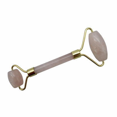 Perfecore Jade Roller Beauty Rose Quarz Guasha Roller Gesicht Hals Gua sha Massagetool Stein für Handwerk Handwerk und Hautpflege