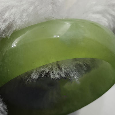 Natürlicher Edelstein Grün Xiuyan Jade Armband für Mode Boutique Schmuck Bracelets Lady