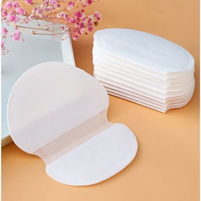 Weißes Einweg-Armbett-Unterarm-Absorptionspolster Baumwoll-Schweißschutzpolster für 11*9.5cm/12.5*9.5cm/12.5*11cm