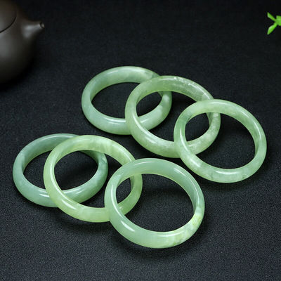 Natürlicher Edelstein Grün Xiuyan Jade Armband für Mode Boutique Schmuck Bracelets Lady