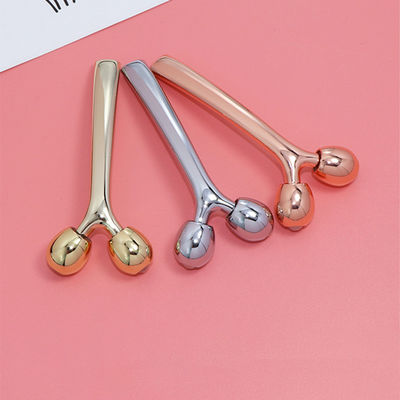Ball Face Gua Sha Metal Roller Gua Sha Edelstahl Gesichtsrolle für Hautpflege mit Kundenlogo und musikalischer Funktion