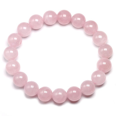 Feng Shui Rose Quarz Armband für Frauen Handgefertigt Naturstein Chakra Schmuck Geschenk