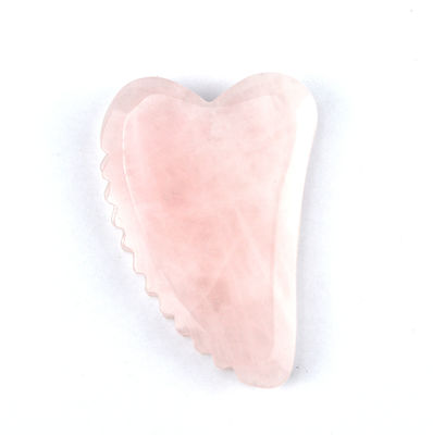 Handheld Custom Shape Rose Quarz Gua Sha Board Das Muss-Have Gesichtsmassage Werkzeug