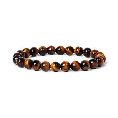 Natürliche Jade Perlen Armband Damen Amethyst Kristall Quarz Aquamarin Smaragd Schmuck Agat Elastiziertes Armband Für Männer