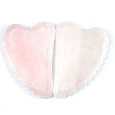 Handheld Custom Shape Rose Quarz Gua Sha Board Das Muss-Have Gesichtsmassage Werkzeug