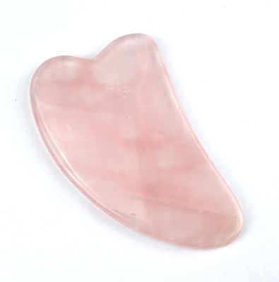 Portable Handheld Natural Jade Gua Sha Scraper für Gesichts-Hals-Massage und Schönheitspflege