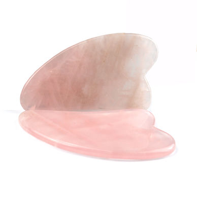 Portable Handheld Natural Jade Gua Sha Scraper für Gesichts-Hals-Massage und Schönheitspflege