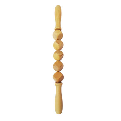 Körpermassager Holz-Roller-Therapie Guasha-Massagegeräte Maderoterapie Handheld-Cellulite-Blastern Lipo Gua Sha-Roller Lymphmassage