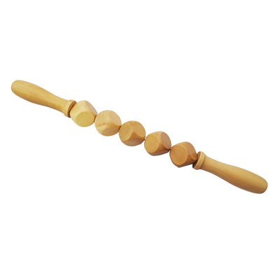 Körpermassager Holz-Roller-Therapie Guasha-Massagegeräte Maderoterapie Handheld-Cellulite-Blastern Lipo Gua Sha-Roller Lymphmassage