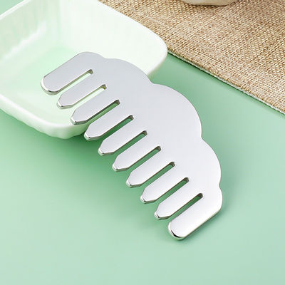 Edelstahl Gua Sha Haar Kamm Herzform Kopfhaut Massagetool für Kopfmassage Ausrüstung