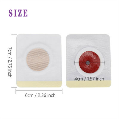 10pcs Effektives Körpervolumen Chinesische Kräuter Körper Gewichtsverlust Fettverbrennung Schlankheitspflaster Nabel Schlanker Aufkleber Entgiftung