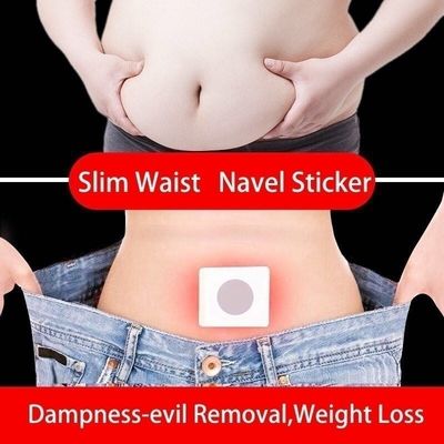 10pcs Effektives Körpervolumen Chinesische Kräuter Körper Gewichtsverlust Fettverbrennung Schlankheitspflaster Nabel Schlanker Aufkleber Entgiftung