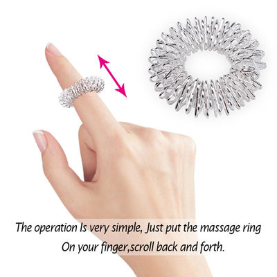 Handmassager Ring Akupunktur Akupressur Gesundheitsfürsorge Körpermassage Müdigkeitshilfe Immunentwicklung Entspannungsmittel