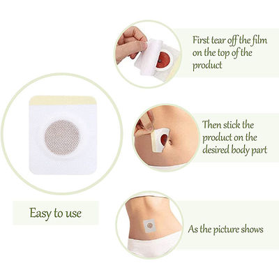 Massage Funktion 30pcs Nicht gewebter Stoff Fettverbrenner Gewichtsverlust Detox Slim Patch für Nabel Aufkleber Schlankheitsprodukte Körperpflege