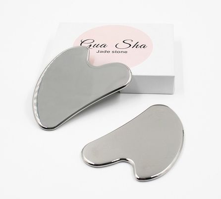 Edelstahl-Metall Gua Sha Schrauben Guasha Brett Gesichts-Spa Körpermassager Meridian Massage Hautpflege Schönheitssalon Werkzeug