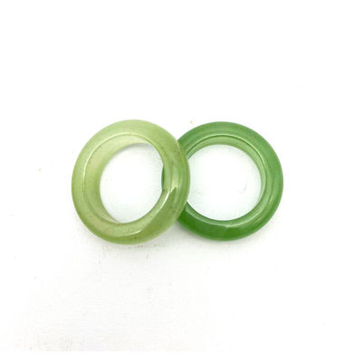 Natürlicher Entwurf Jade Ring Edelstein Agat Grün Aventurin Türkis Topaz Jade Portable Ringe usw. Thema Feng Shui