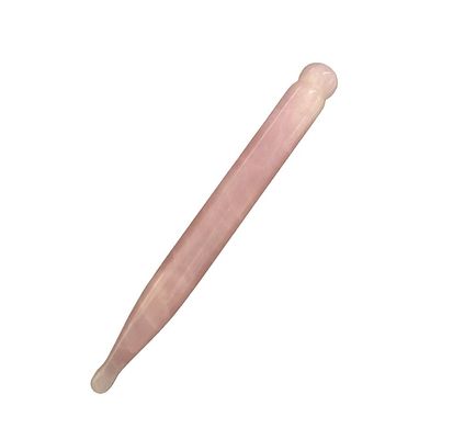 2024 Rose Quarz Gua Sha Akupunkturpunkt Massage Guasha Pen Für Körperbehandlung mit verfügbarem Logo Bestseller
