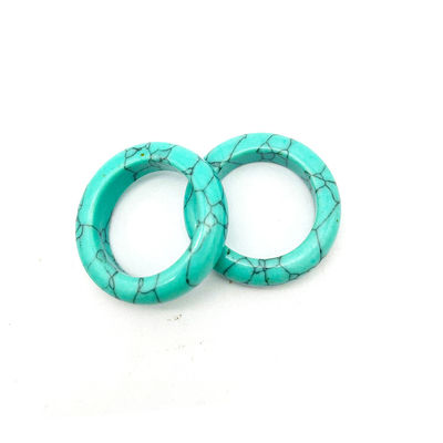Natürlicher Entwurf Jade Ring Edelstein Agat Grün Aventurin Türkis Topaz Jade Portable Ringe usw. Thema Feng Shui