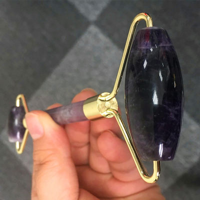 Gua Sha Roller Amethyst Gesichtsrollen Jade Guasha Roller Für Schönheit Gesichtsmassager