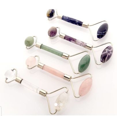 Gua Sha Roller Amethyst Gesichtsrollen Jade Guasha Roller Für Schönheit Gesichtsmassager