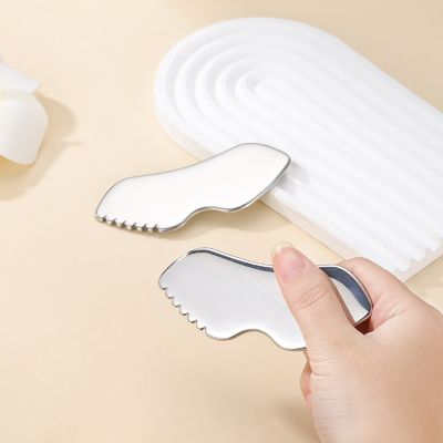 Körperfunktion GuaSha Schaben Trending Medizinische Qualität Edelstahl Gua Sha Massage Physiotherapie Werkzeug für 2024