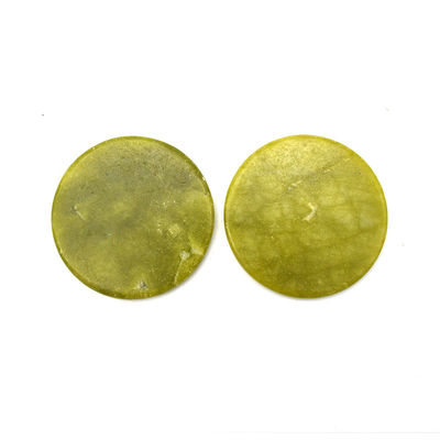 Gesichtsmassager XiuYan Jade Round Jade Glue Gaskette Eyelah Erweiterung Stein Wimpern Erweiterung für Schönheitsmassage