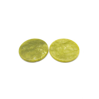 Gesichtsmassager XiuYan Jade Round Jade Glue Gaskette Eyelah Erweiterung Stein Wimpern Erweiterung für Schönheitsmassage
