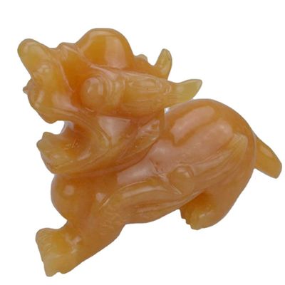 2 Stück Antike Handwerk Schmuck Skulpturen Figuren Gravur Modus Nr. AKBW-008 für chinesische Feng Shui PiXiu Statuen