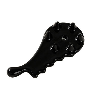 Körpermuskeln Logo kundenspezifisches Logo verfügbard Gua Sha Stein für Hals Gesicht Massage und Beauty Spa