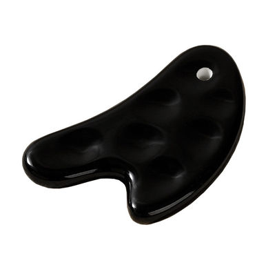 Körpermuskeln Herzform Keramik Gua Sha Schraubbrett für bequeme Körper- und Gesichtsmassage Werkzeug