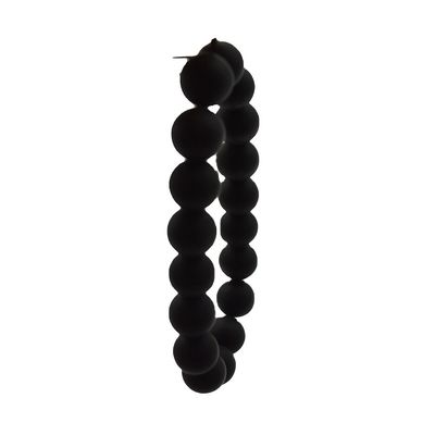 Kunst Sammlern Natürliche 10mm Schwarze Bian Stein Perlen Armbänder für Männer und Frauen