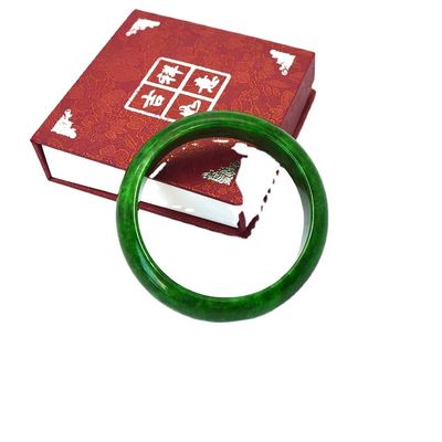 Liebe Grüne Emaille Jadeit Armbänder Armbänder Charme Frauen Jade Armband Natur Burma Hot Item für Feng Shui Enthusiasten