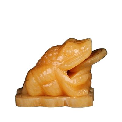 Gravierungsart Custom Feng Shui Geldfrosch für die Feiertagsdekoration Geschenk