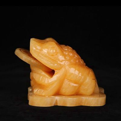 Gravierungsart Custom Feng Shui Geldfrosch für die Feiertagsdekoration Geschenk