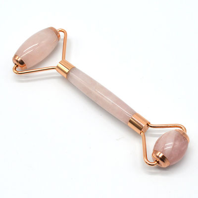 Gesundheit und Schönheit Rose Quarz Jade Guasha Massage Roller Anti-Falten Jade Roller Gua Sha für eine verbesserte Hautpflege Routine