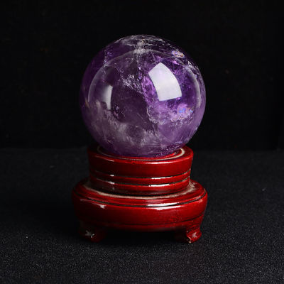 3-5/Appect Natürliche Amethyst Kugel Fengshui Dekoration Edelstein Kugel für Wohn- und Büro Dekoration