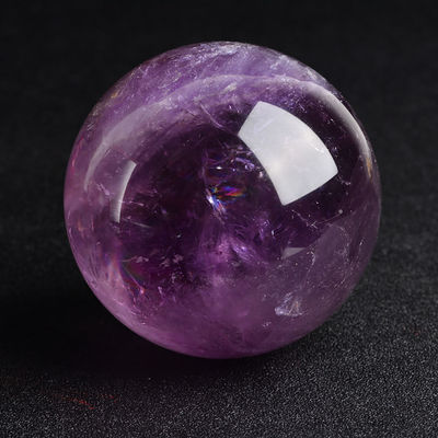 3-5/Appect Natürliche Amethyst Kugel Fengshui Dekoration Edelstein Kugel für Wohn- und Büro Dekoration
