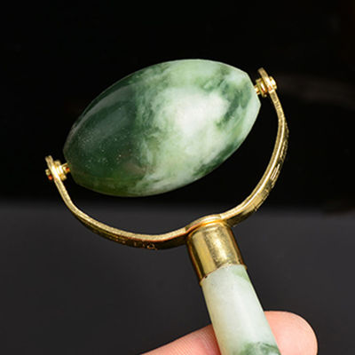 Massage Jade Gua Sha Eis Roller für das Gesicht Naturstein Xiuyan Jade Guasha Roller