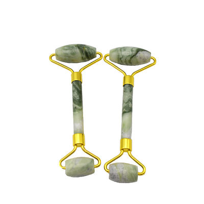 Körperpflege Gesichtsmassage Roller Grüner Jade Gua Sha Roller für das Gesicht Alterung Falten Schwellungen und Gesichtshaut Massager