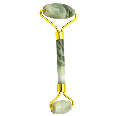 Körperpflege Gesichtsmassage Roller Grüner Jade Gua Sha Roller für das Gesicht Alterung Falten Schwellungen und Gesichtshaut Massager