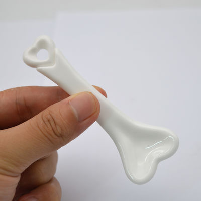 Keramische Gua Sha Schrottversion Massagetools Körpermassager für die Gesundheit Massage in weißem Glasur