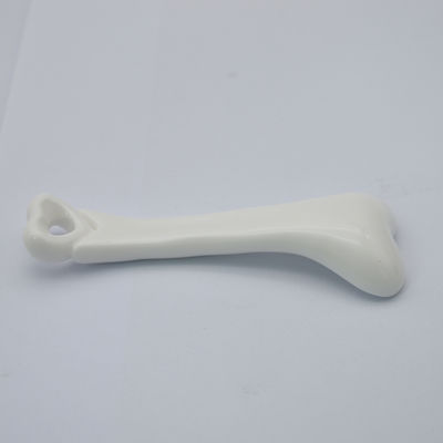 Keramische Gua Sha Schrottversion Massagetools Körpermassager für die Gesundheit Massage in weißem Glasur