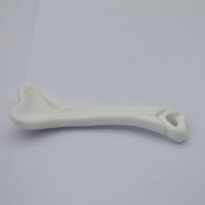 Keramische Gua Sha Schrottversion Massagetools Körpermassager für die Gesundheit Massage in weißem Glasur