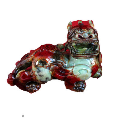 Custom Quarz Kristall Pixiu Statue für Feng Shui OEM / ODM akzeptiert
