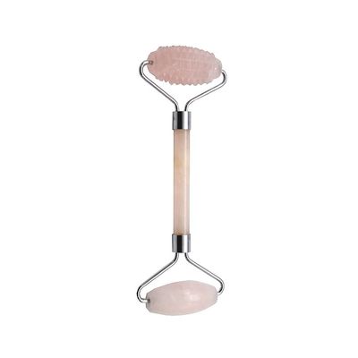 Handheld Rose Quarz Gua Sha Gesichtsmassage Roller Das ultimative Hautpflege-Tool für Naturstein-Liebhaber