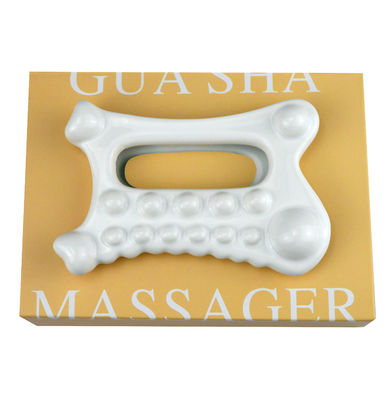 Personalisiertes Logo erhältlichd Koreanische Schönheitsprodukte Gesicht Haut Kopf Kopfhaut Hand Fuß Keramik Gesundheitsmittel Guasha Massager